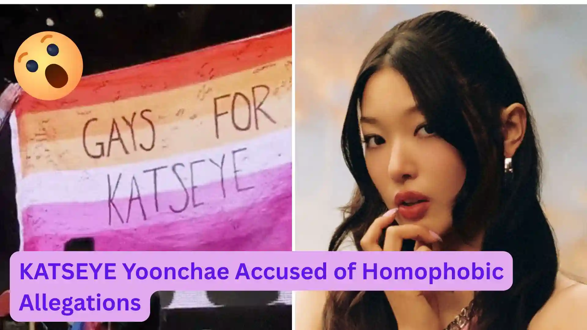 katseye yoonchae homophobic acts