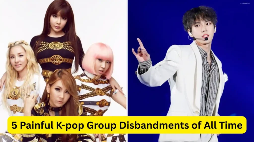 Painful k-pop disbandment