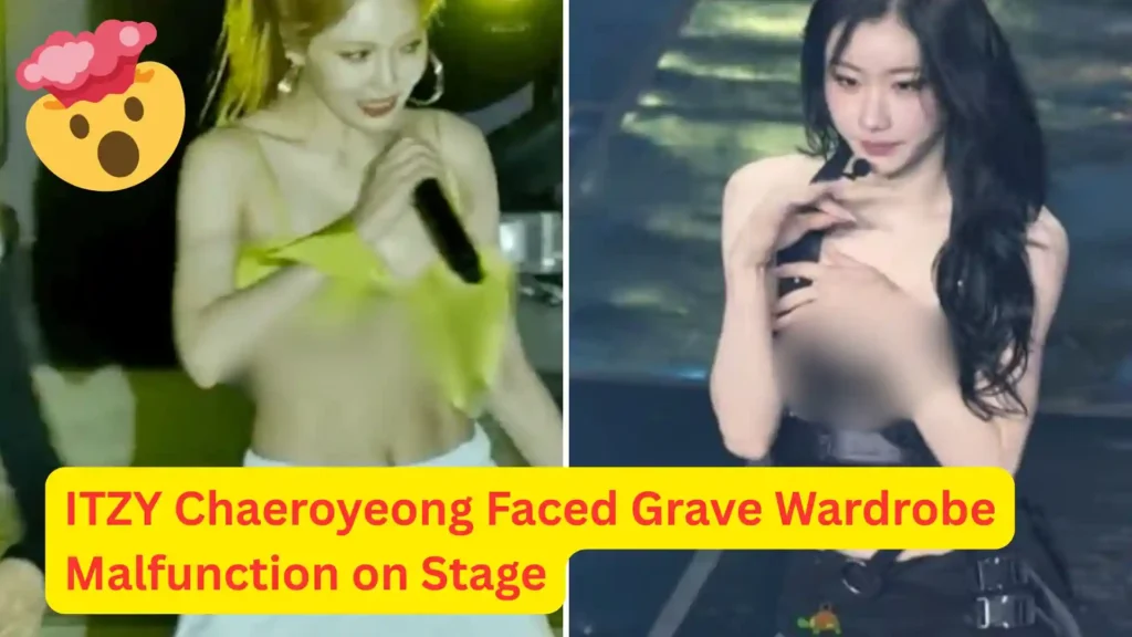 ITZY-Chaeroyeong-wardrobe-malfunction