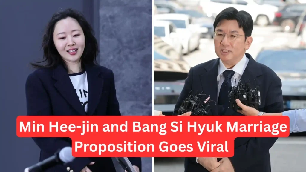 Min-Hee-jin-and-Bang-Si-Hyuk-Marriage-Proposition-Goes-Viral