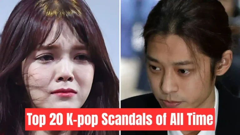 top 20 k-pop scandals