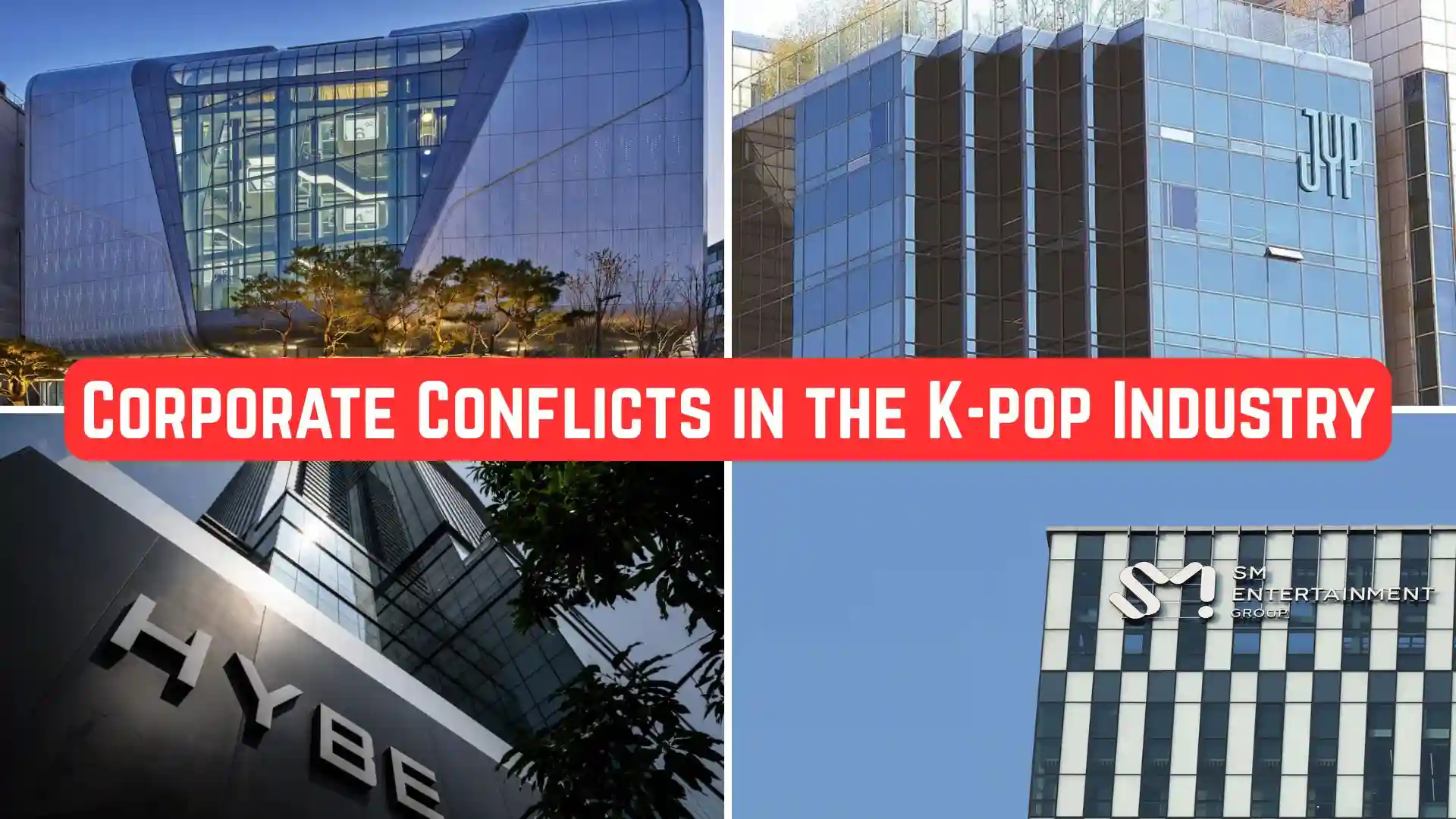 K-pop corporate conflicts